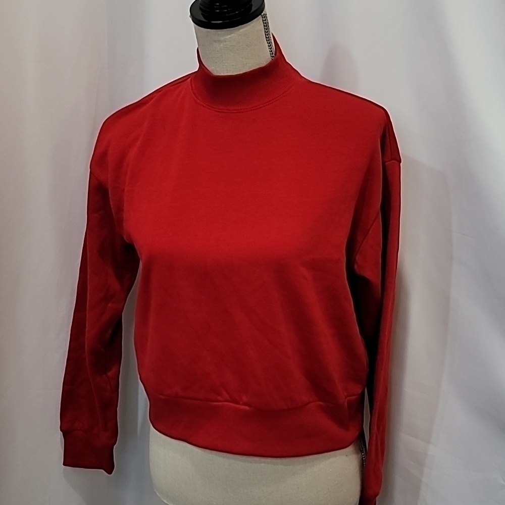 *FREE with purchase* NWOT GARAGE Mock Neck Lightweight Sweatshirt